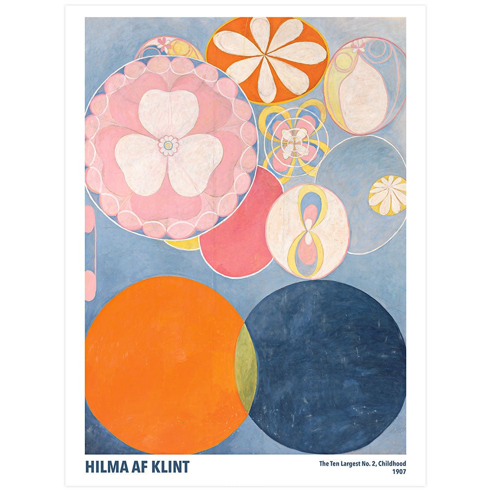 Poster adhesivo reposicionable: Hilma Klint - Tienda Pasquín