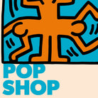 Poster Adhesivo Reposicionable: Keith Pop Shop - Tienda Pasquín