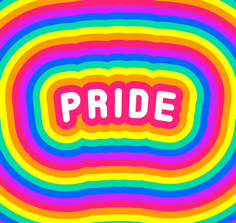Poster adhesivo reposicionable: Pride - Tienda Pasquín