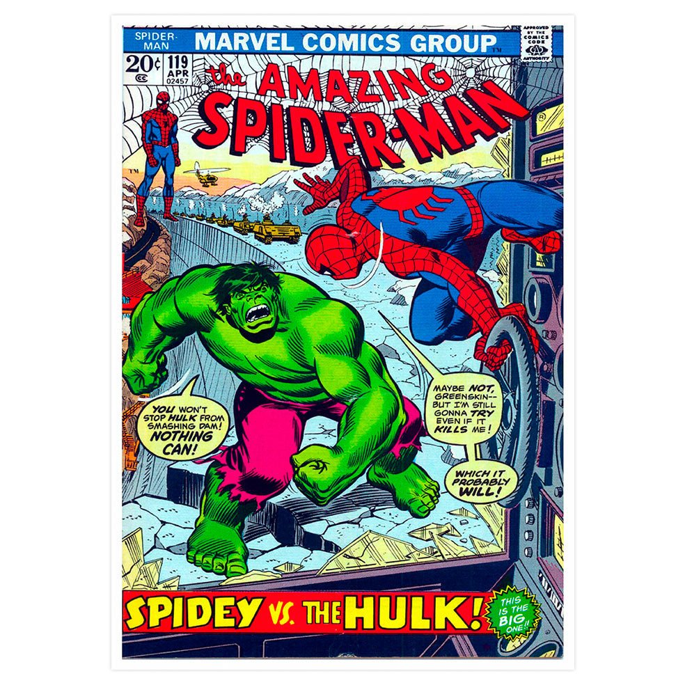 Poster Adhesivo Reposicionable: Revista Spider Man - Tienda Pasquín