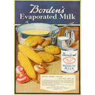 Poster adhesivo y reposicionable: Cartel anónimo Borden’s Evaporated Milk - Tienda Pasquín