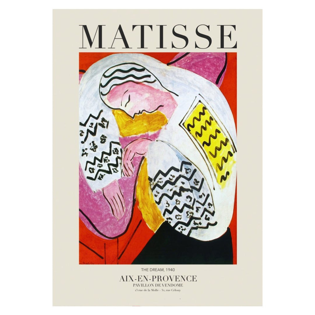 Poster adhesivo y reposicionable: Cartel Matisse - Tienda Pasquín
