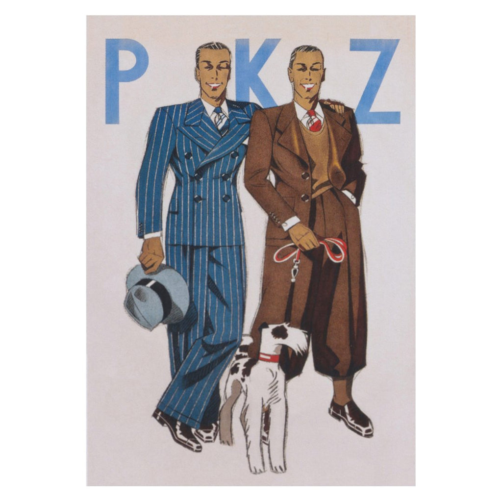 Poster adhesivo y reposicionable: Cartel Vintage Amigues PKZ - Tienda Pasquín