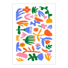 Poster adhesivo y reposicionable: Flores vectoriales - Tienda Pasquín
