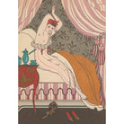 Poster adhesivo y reposicionable: La Belle Matineuse de George Barbier - Tienda Pasquín