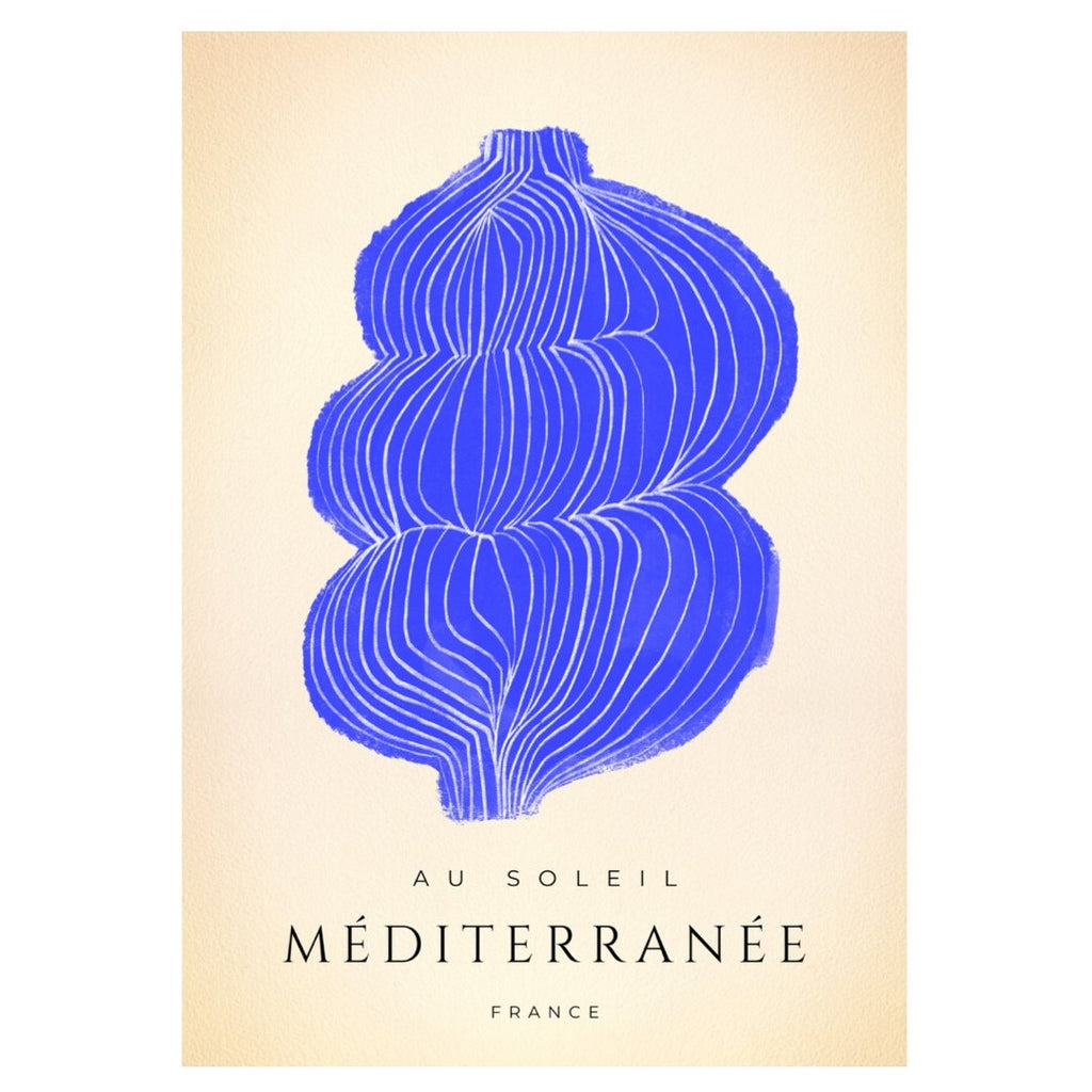 Poster adhesivo y reposicionable: Méditerranée - Tienda Pasquín