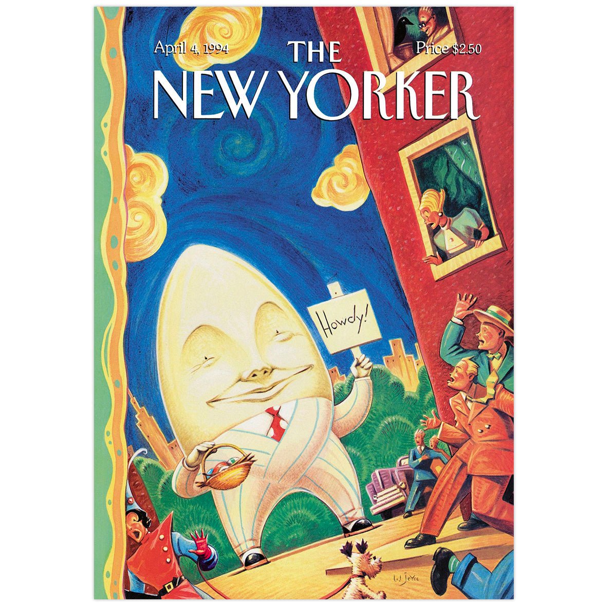 Poster adhesivo y reposicionable: NY 04. 1994 - Tienda Pasquín
