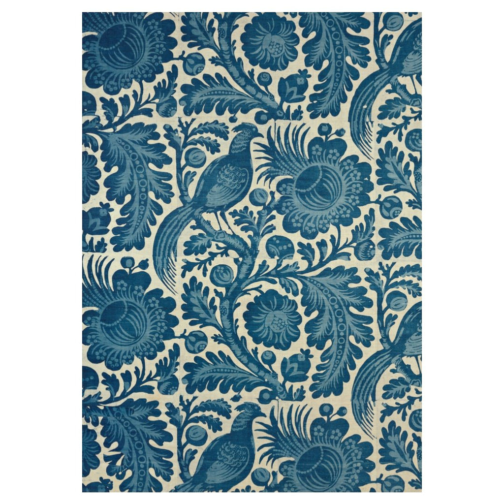 Poster adhesivo y reposicionable: Textil Azul - Tienda Pasquín