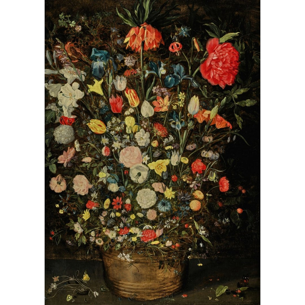 Poster y mini póster adhesivo y reposicionable: Bodegón y flores de Jan Brueghel the Younger - Tienda Pasquín