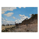 Poster y mini poster adhesivo y reposicionable: La playa de Honfleur de Claude Monet - Tienda Pasquín