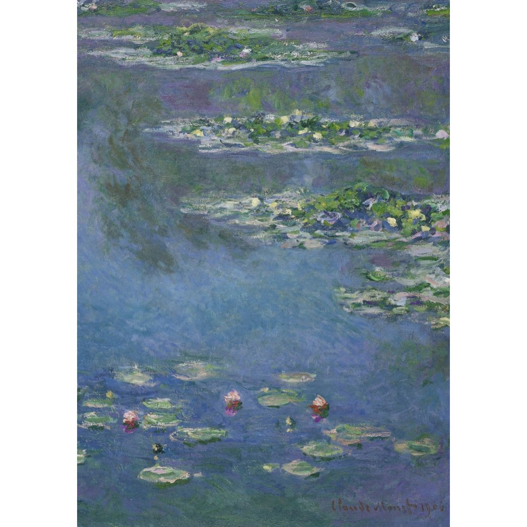 Póster y Mini póster adhesivo y reposicionable: Water Lilies de Claude Monet - Tienda Pasquín