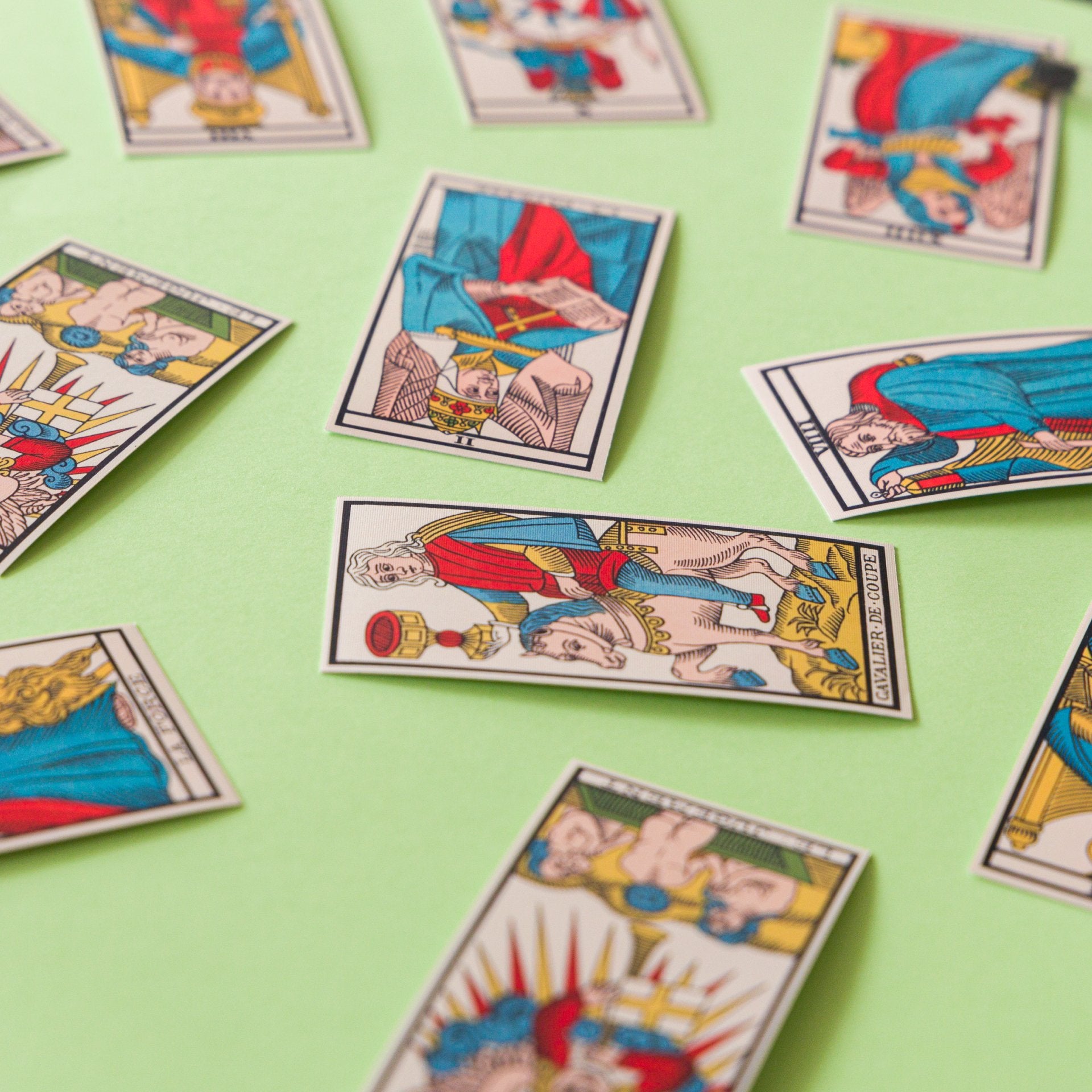 Set 10 Stickers Reutilizables: Las cartas del Tarot - Tienda Pasquín