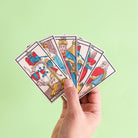 Set 10 Stickers Reutilizables: Las cartas del Tarot - Tienda Pasquín