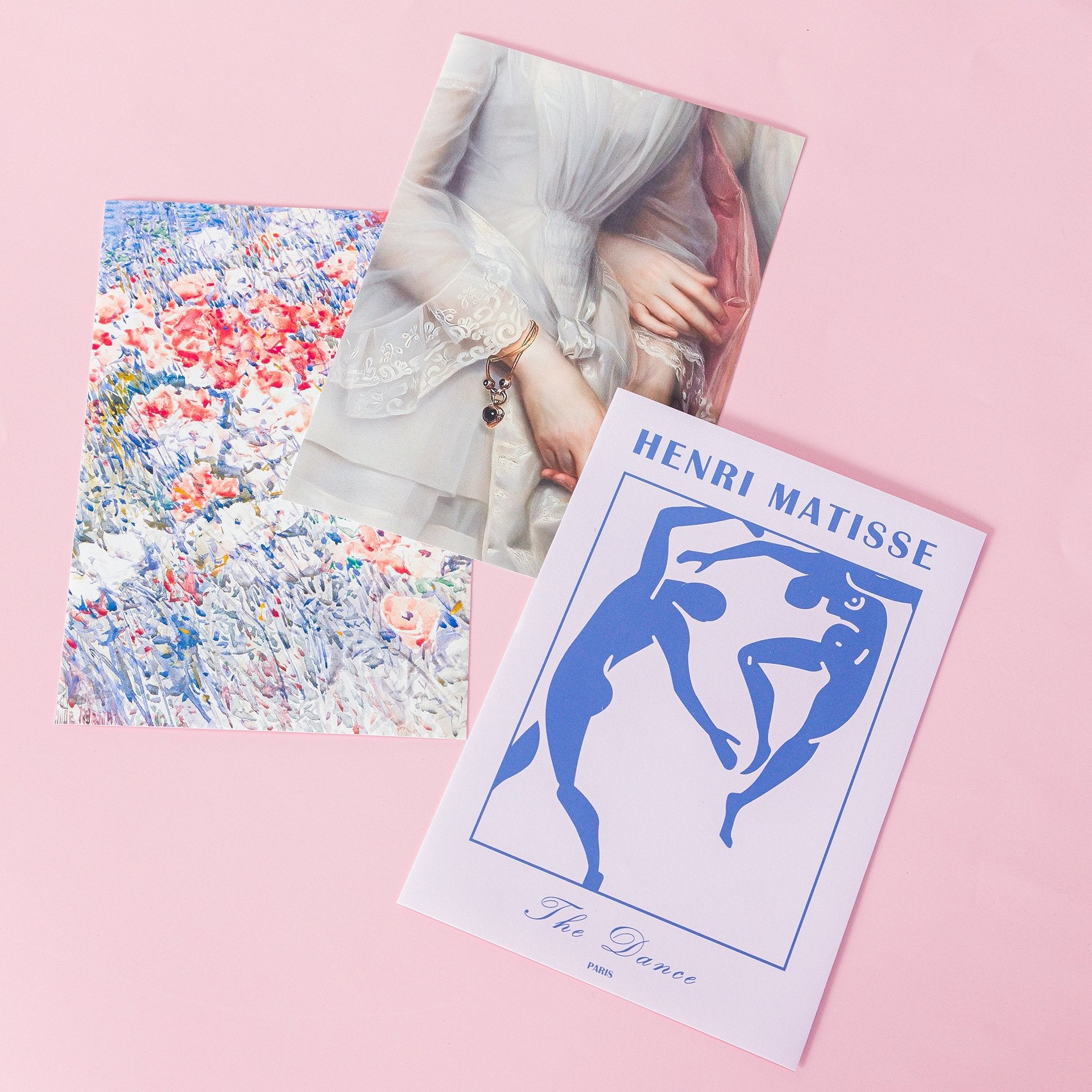 Set de 3 pósters adhesivos reposicionables: Estilo Matisse 01 - Tienda Pasquín