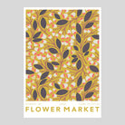 Set de 3 pósters adhesivos reposicionables: Flower Market - Tienda Pasquín